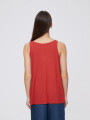 Musculosa Joris Rojo Anaranjado