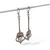 Caravanas Elegante-Plata 925-Piedra Luna-CA3359 conpiedra