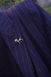 Doggie Pin Plateado