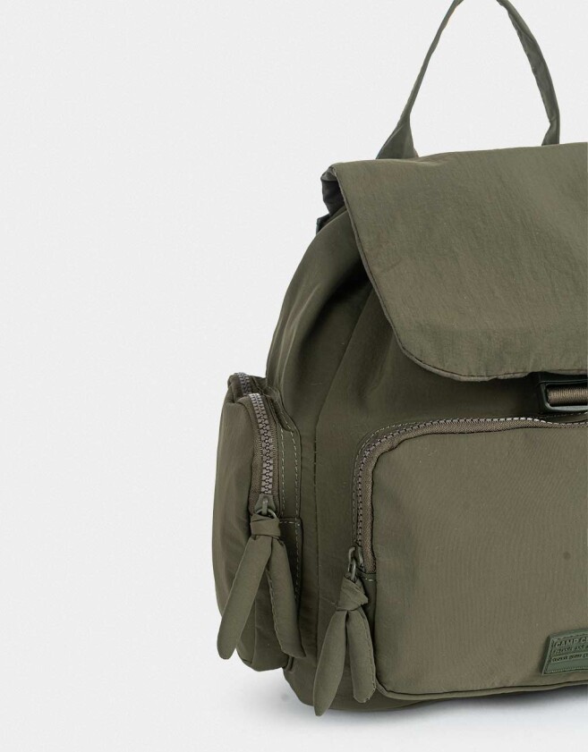Mochilas Urbanas Mochila Puffy Verde - Verde Kaki