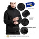 Campera Tácticas Camufladas Impermeables Resistente Neopreno Negro