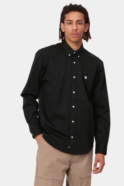 L/S Madison Shirt Negro