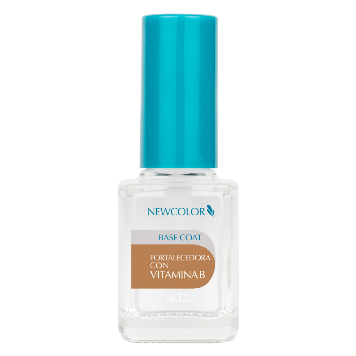 NEWCOLOR ESMALTE Nº 9.13 BASE COAT FORTALECEDORA C/VIT. B 12ml 