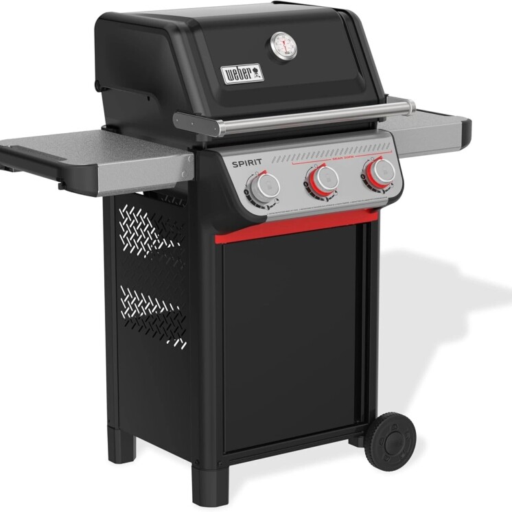 Barbacoa a Gas Weber Spirit E-325 3 Quemadores con Sear Zone Negra 1500789 Barbacoa a Gas Weber Spirit E-325 3 Quemadores con Sear Zone Negra 1500789