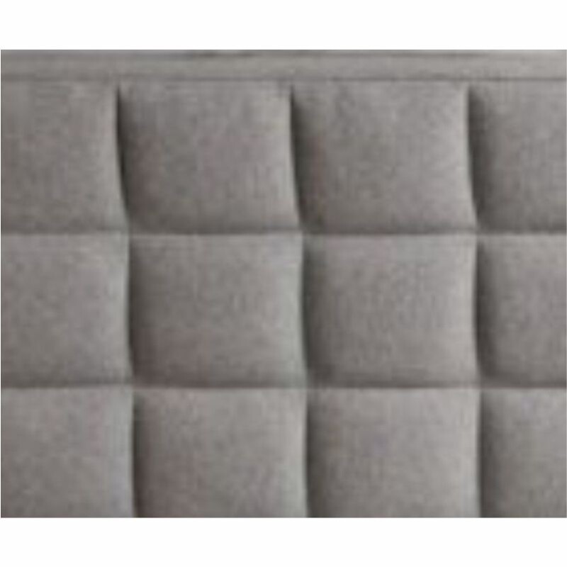 Respaldo Cabecera 244 cm HE 2651 Tela Gris