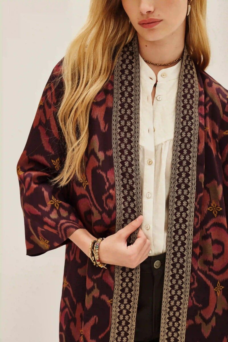 Kimono Kimono Ikat Multicolor