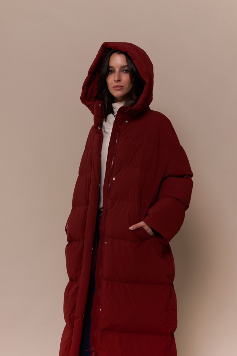 Campera Axolote BORDO