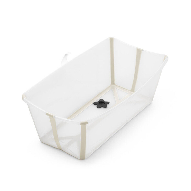 Baño Plegable Flexi Bath Stokke Transparente / Beige Baño Plegable Flexi Bath Stokke Transparente / Beige