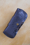 Estuche Lentes Crocco Shinny Blue
