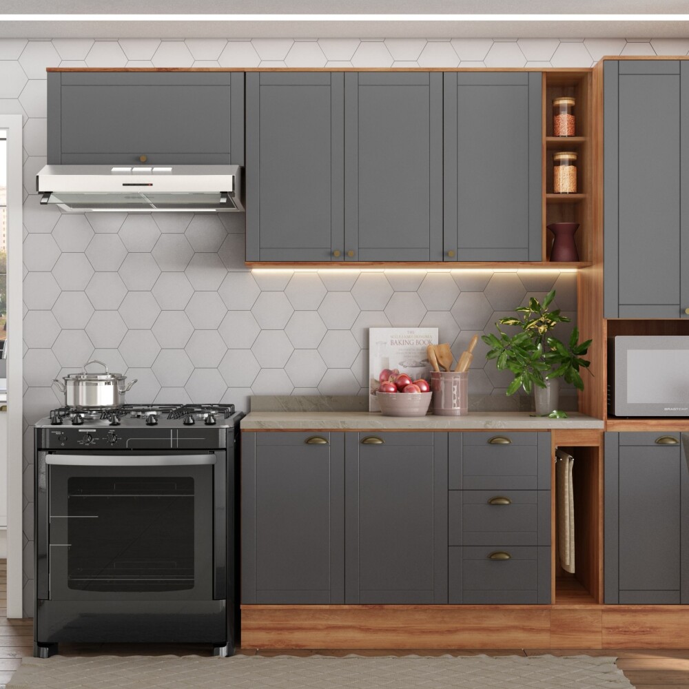 Aéreo Americana 80cm 2 Puertas Gris Aéreo Americana 80cm 2 Puertas Gris