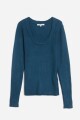 Sweater cuello redondo AZUL