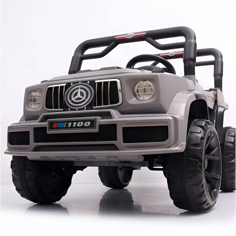 Auto A Bateria Cuatriciclo Wagon 4x4 C/control Remoto Gris