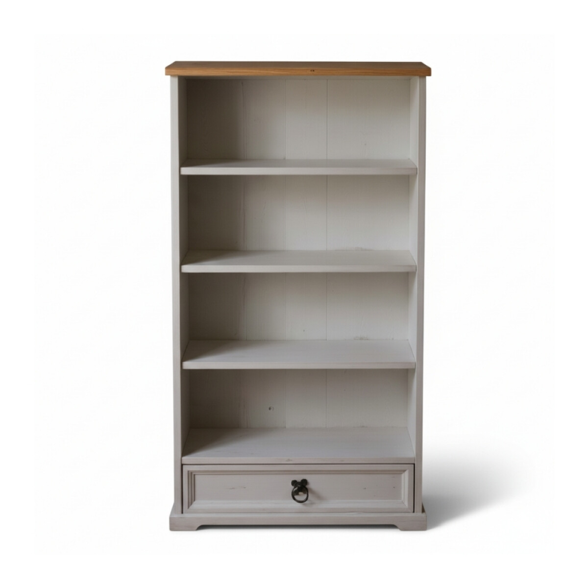 ESTANTERIA EN MADERA MACIZA - BLANCO 