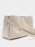 Bolso De Hombro Con Textura Suave crudo