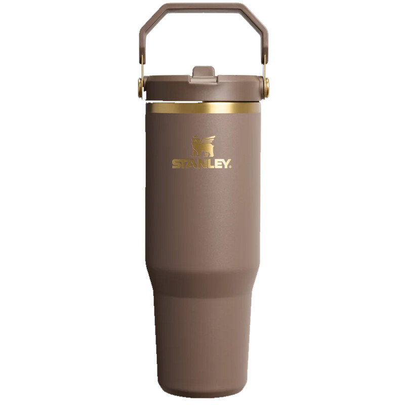 VASO TERMICO STANLEY ICE FLOW TUMBLER 30OZ CON AZA ESPRESSO VASO TERMICO STANLEY ICE FLOW TUMBLER 30OZ CON AZA ESPRESSO