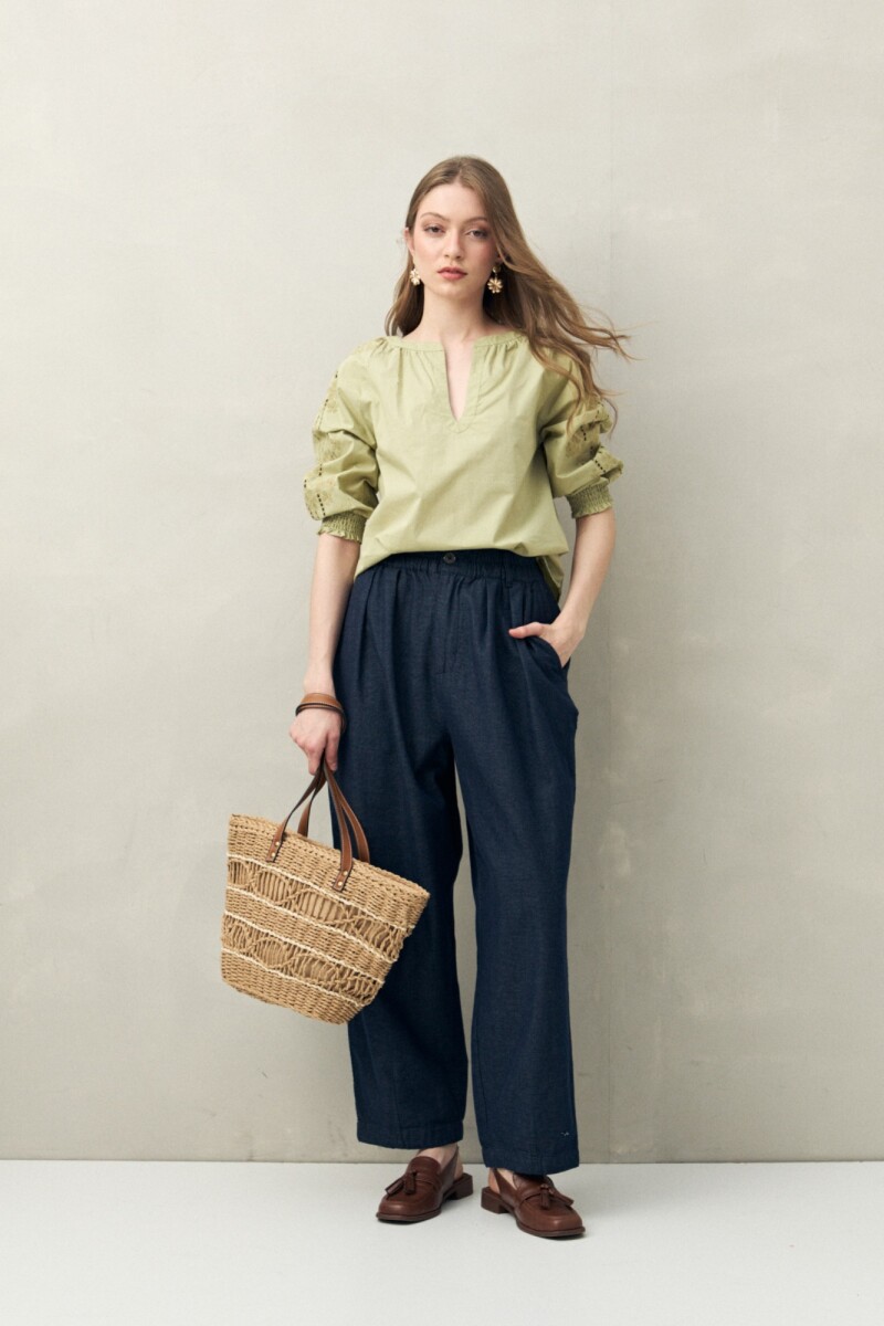 BLUSA NALARA Verde Oliva