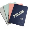 CUADERNO MILAN TAMAÑO A5 RAYADO DE 48 HOJAS COLOR AZUL CUADERNO MILAN TAMAÑO A5 RAYADO DE 48 HOJAS COLOR AZUL