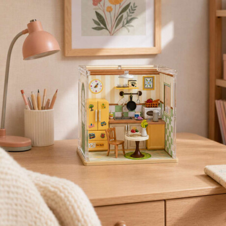 Casita en miniatura para armar Verde