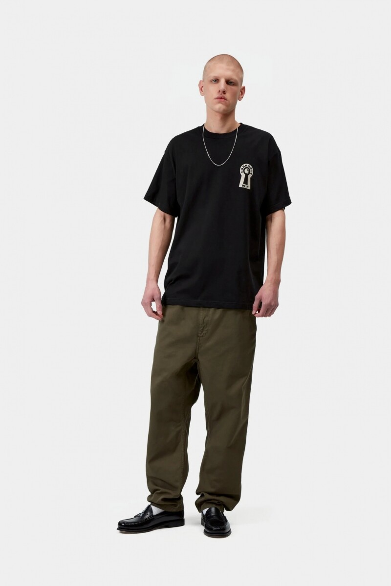 S/S Locked T-Shirt Negro
