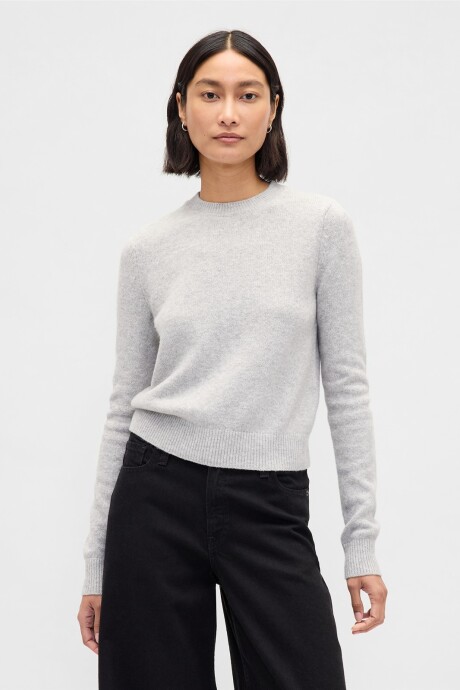 Buzo Cashsoft Mujer Bc15 Lt Grey Heather