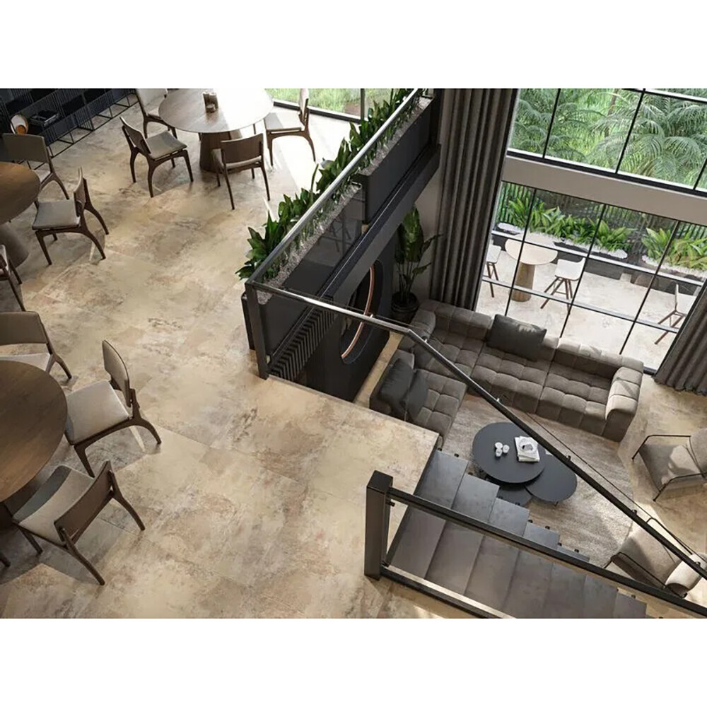 PORCELANATO LM ARGOS BEGE AC RECTIFICADO "A" 90X90 CM Porcelanato Lm Argos Bege Ac Rectificado "a" 90x90 Cm