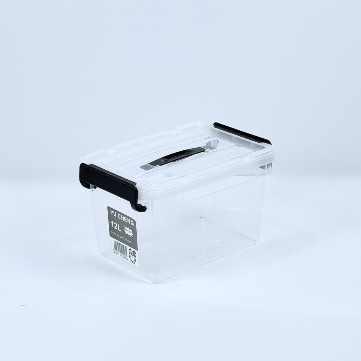 Caja de Almacenamiento Transparente 12L / 32cm x 23cm x 19cm 