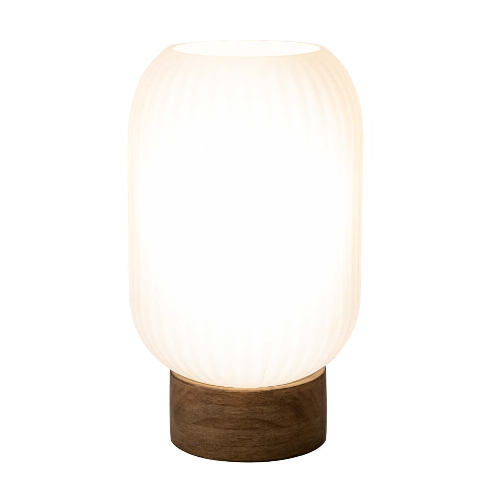 LAMPARA DE MESA CRISTAL BLANCO GCD6