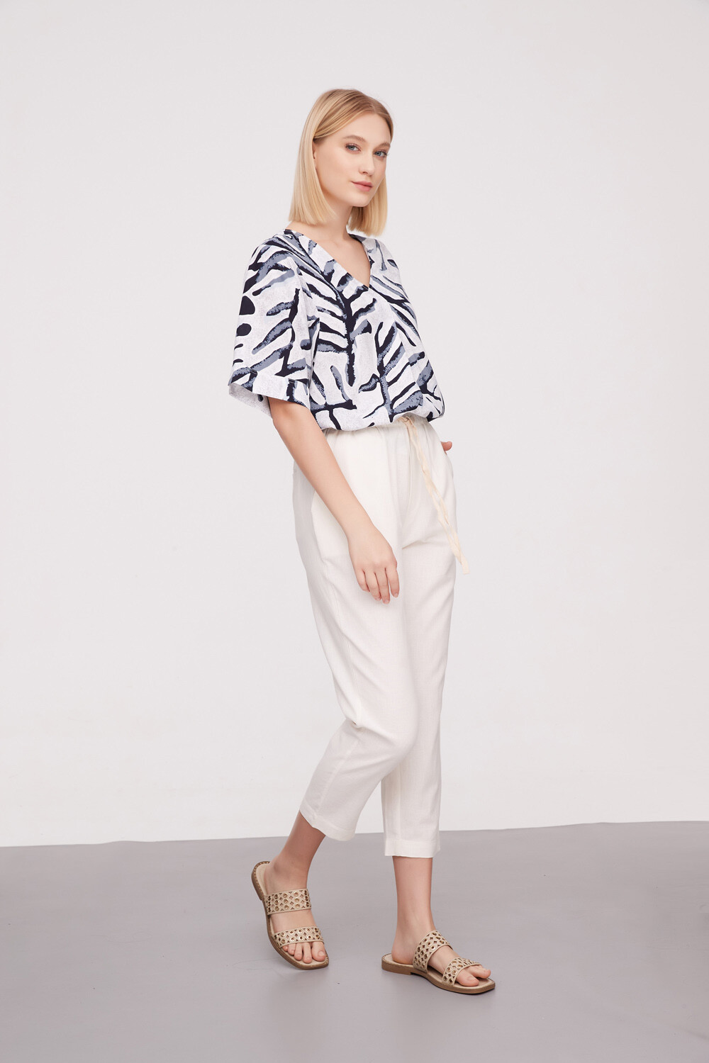 Pantalon Crispulo Marfil / Off White