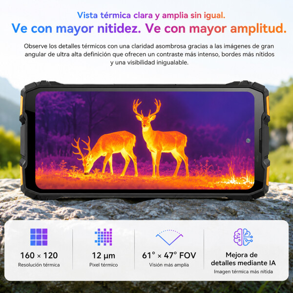 Blackview Rock 3 32(8+24)gb Ram 256gb 4g Robusto De Trabajo + Regalo PK BLACKVIEW ROCK 3 8/256 4G NEGRO +REGA