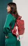 MOCHILA BROOKLYN GRANATE