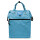 Mochila Cartera Everlast Bolso Dama Urbana Antirrobo Celeste