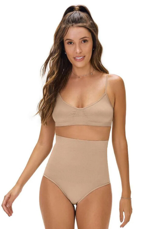 BOMBACHA ALTA MODELADORA CHOCOLATE