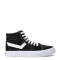 Botas de Mujer PONY Casual Lona Negro - Blanco