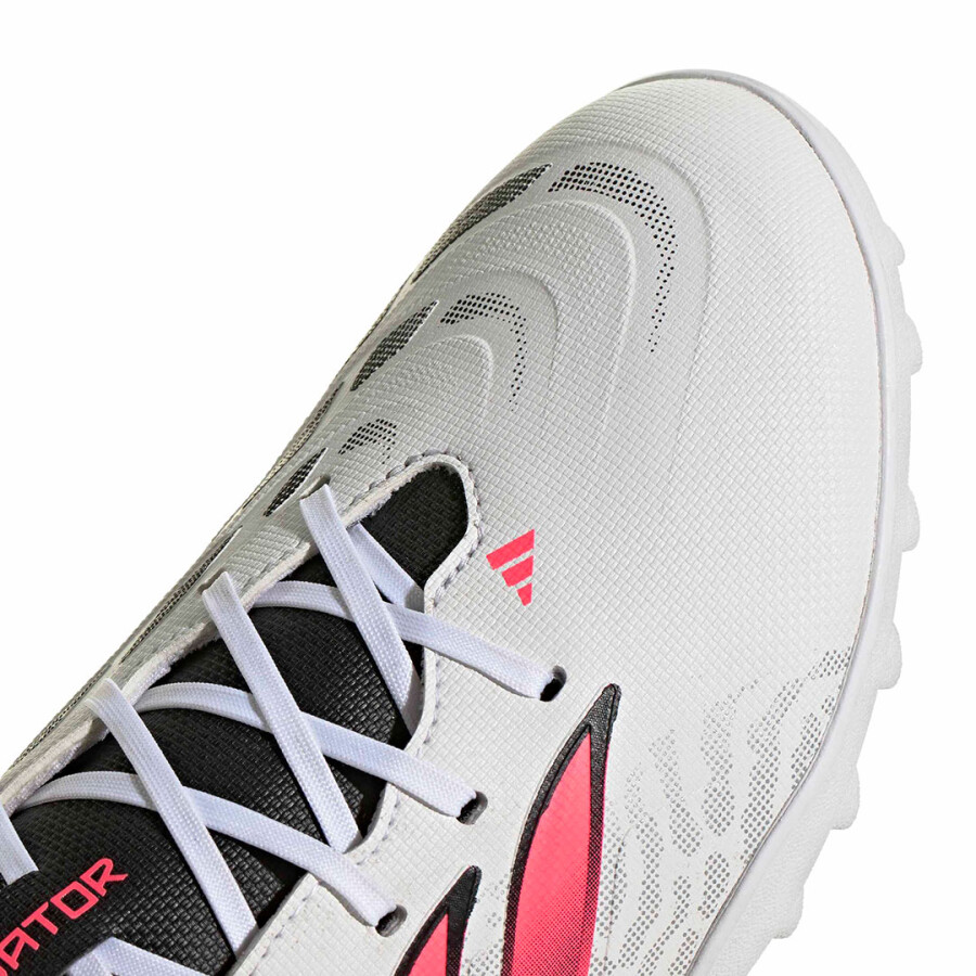 Championes de Hombre Adidas Predator Club Tf Blanco - Rosado