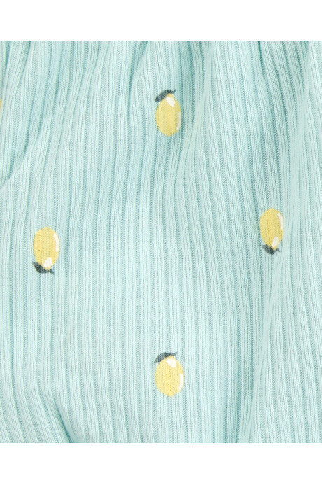 Pack dos shorts de algodón acanalado, tipo burbuja Pack dos shorts de algodón acanalado, tipo burbuja