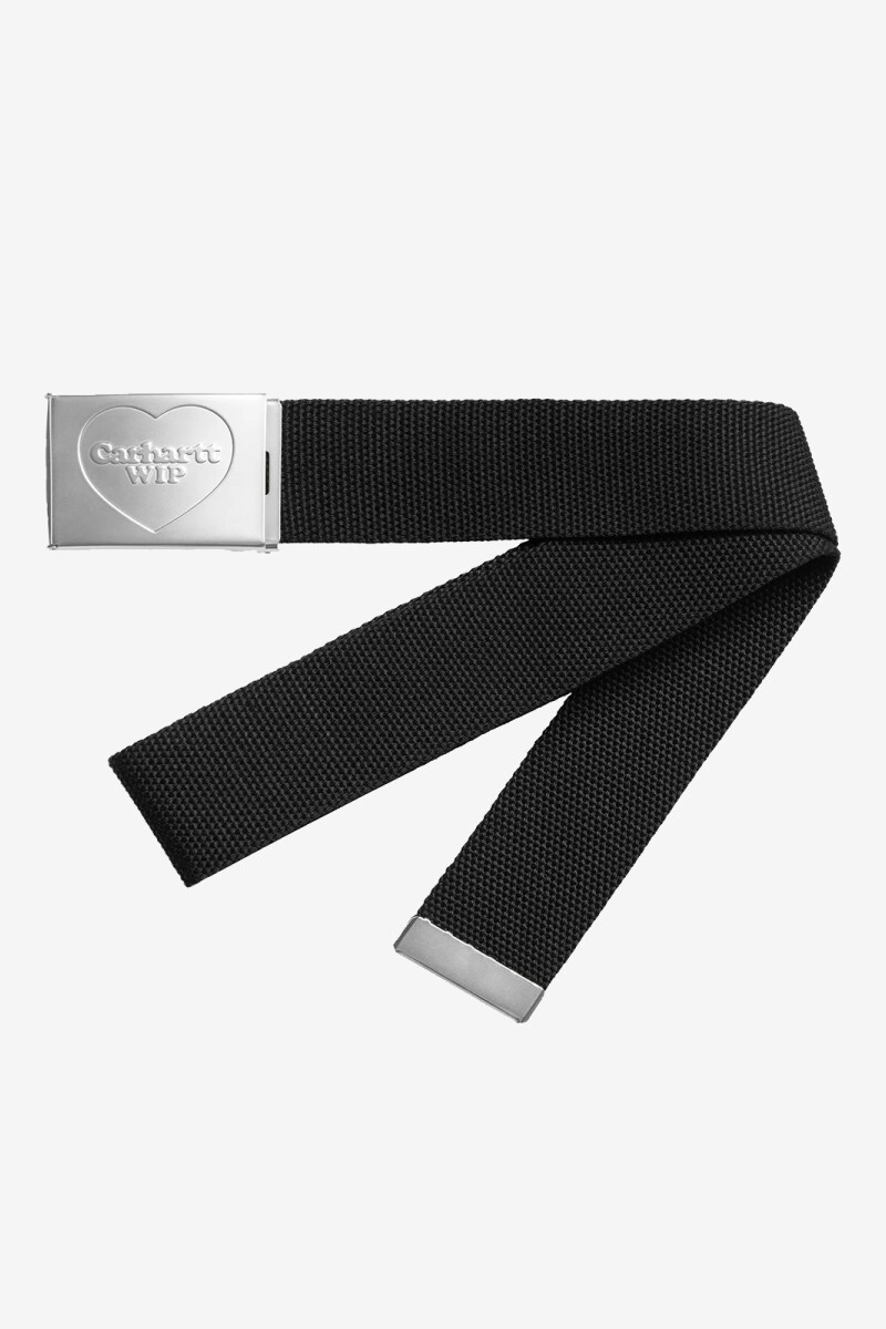 CINTURON HEART CLIP Negro