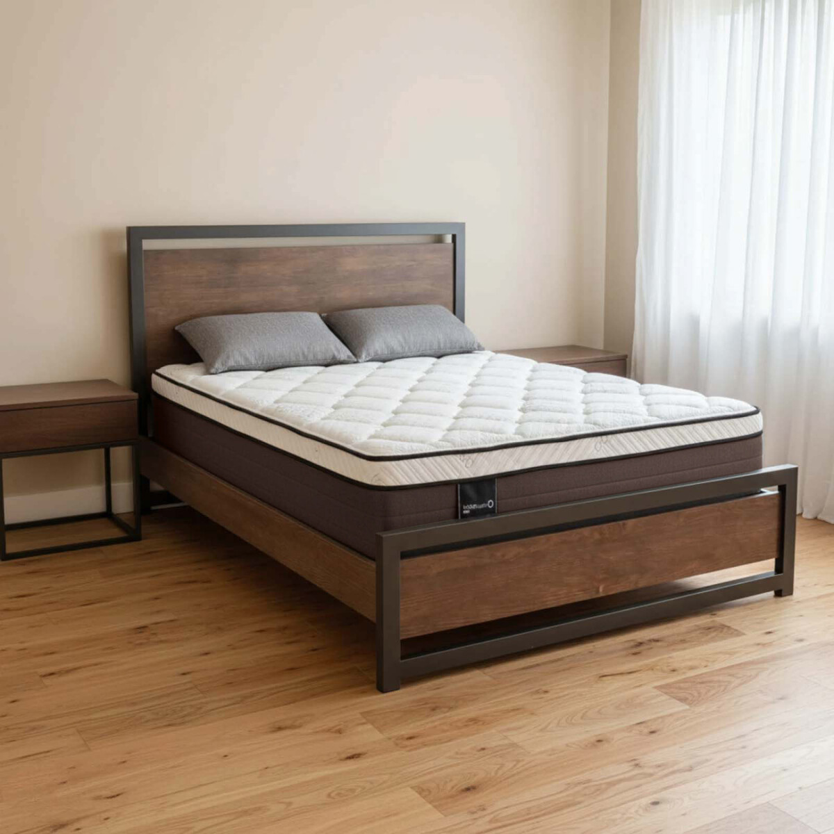 COLCHÓN - QUEEN ESPUMA BLANCO MOONLIGHT 