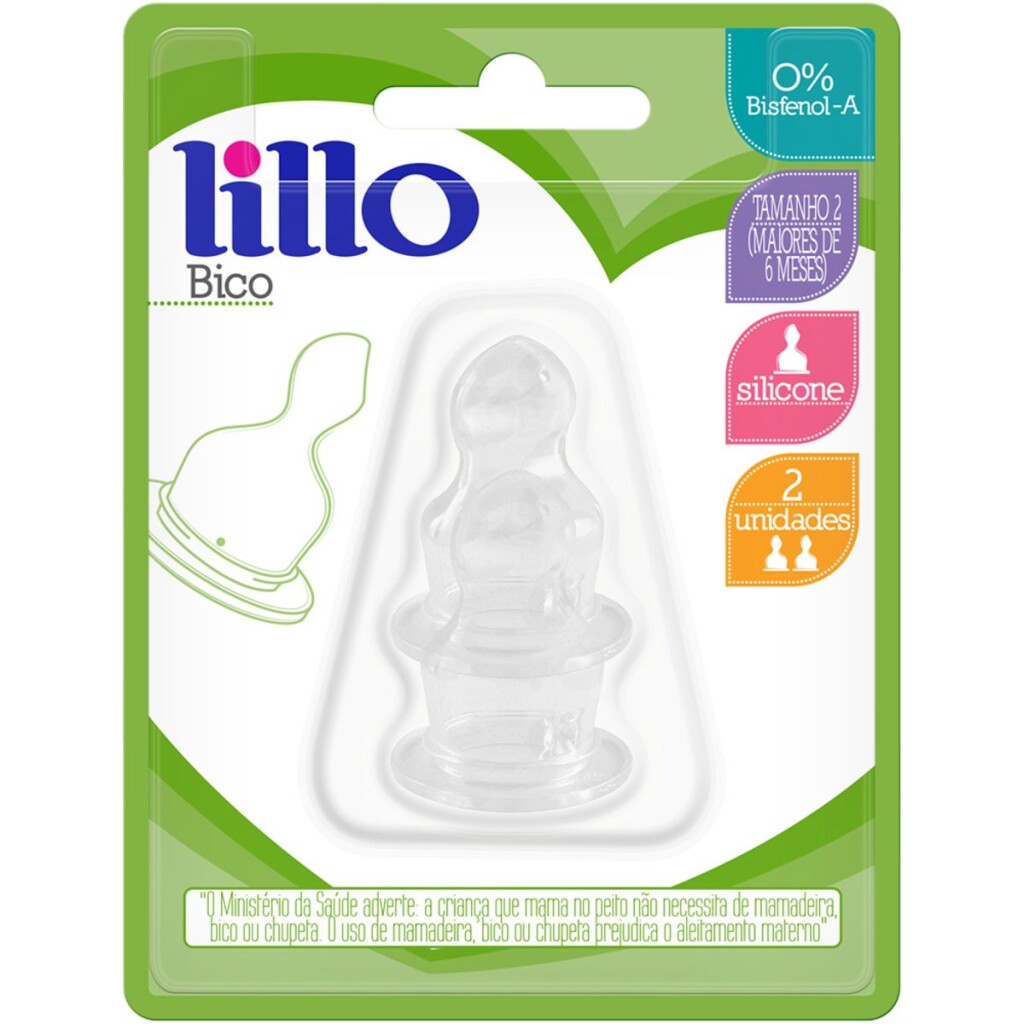 Lillo Tetina Clasica Sili Ortodon N° 2