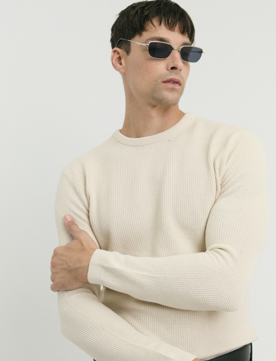 470169 SWEATER FERAUD Natural