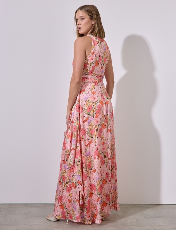 Vestido Maxi Sping CORAL/MULTI