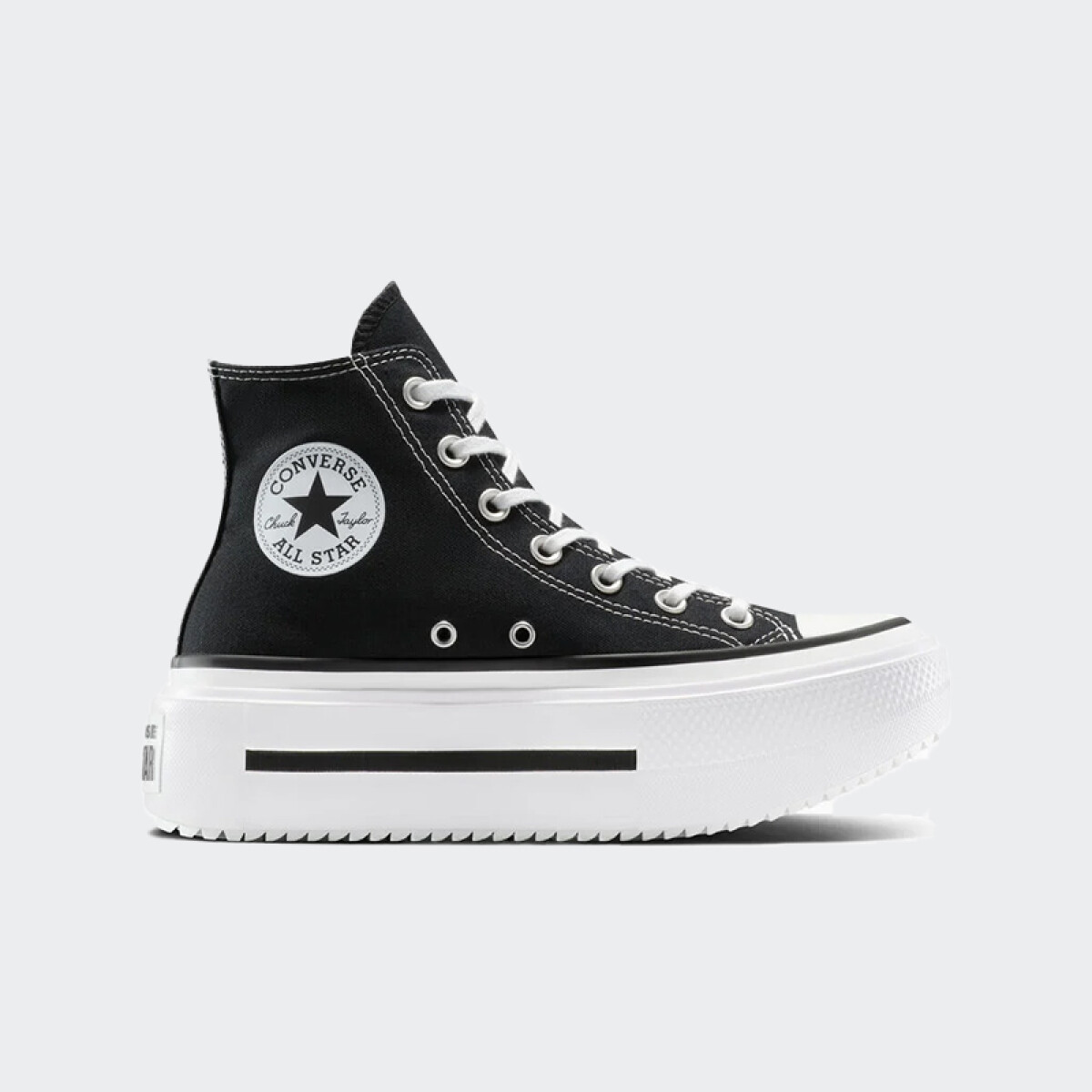 Championes Converse All Star Lift Double Stack - Negro 