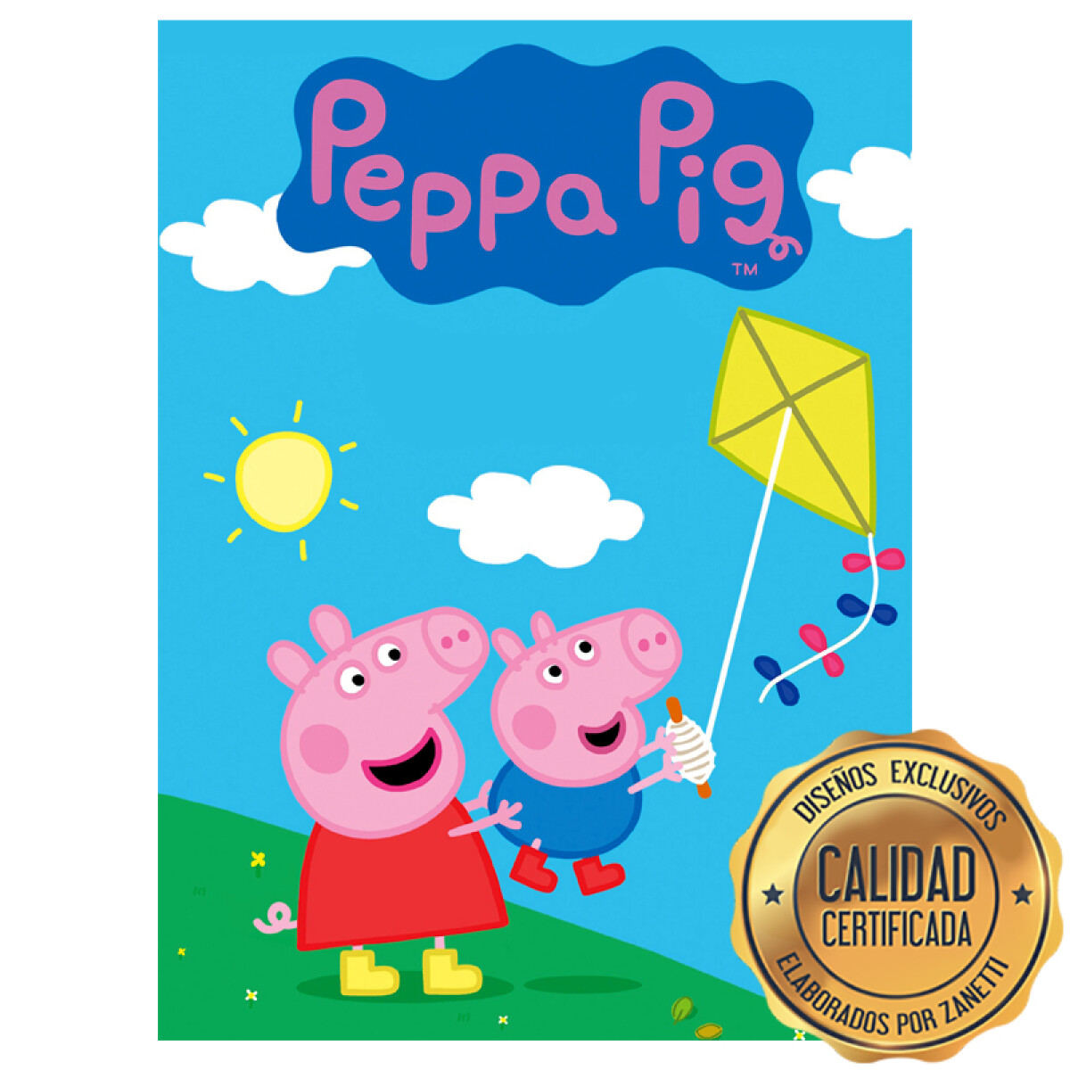 Lámina Peppa Pig - Cometa Rect. 