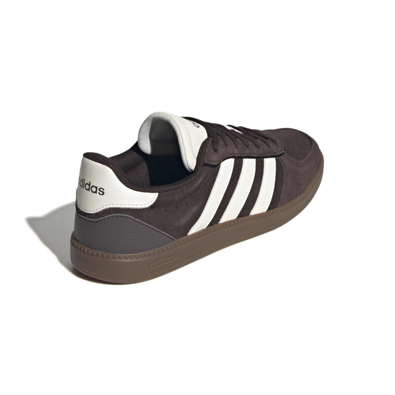 Championes Adidas BREAKNET SLEEK Mujer KK2224 Cafe-blanco