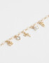 Pulseras Flexibles Multi dijes Pulsera Flexible Multi Dije - Dorado