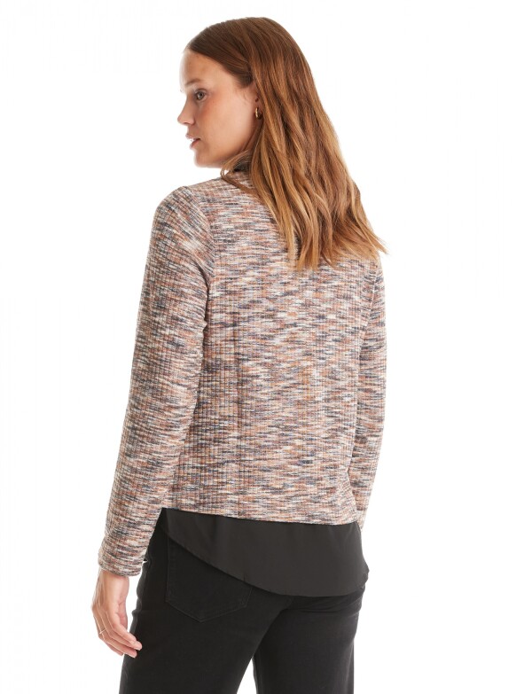 Buzo Melange & Camisa MULTI/MARRON