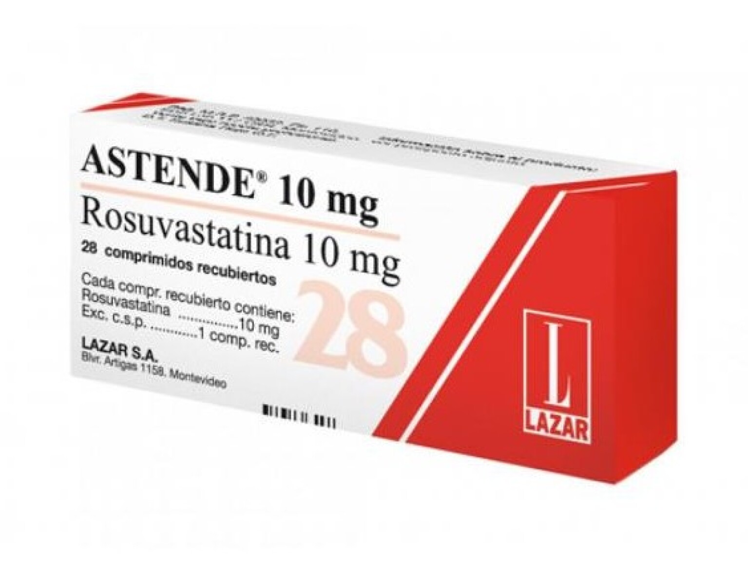 Astende 10mg 28 Comprimidos 