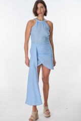 Vestido Lorenza Celeste