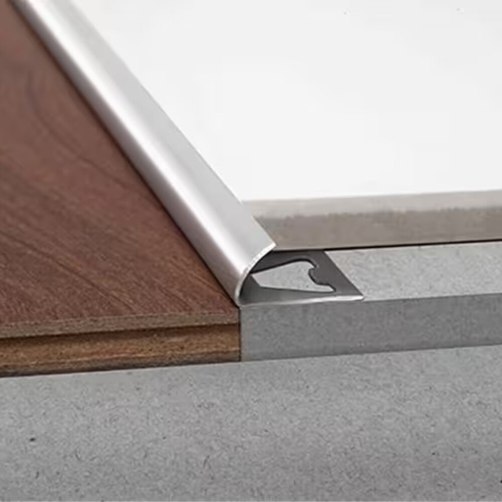 Acero inox. Guardacanto Arco 10mm x 2,5m Brillo Acero Inox. Guardacanto Arco 10mm X 2,5m Brillo