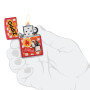 Encendedor ZIPPO 48998 C/Diseño Rojo 0