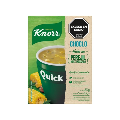 SOPA KNORR QUICK CJ X5U CHOCLO SOPA KNORR QUICK CJ X5U CHOCLO